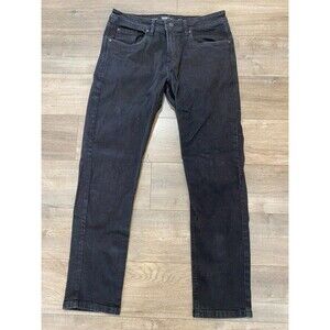 Barbell Apparel Men's 34X31 Black Athletic Denim Stretch Jeans